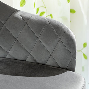 Modern Velvet Dining Chair - 110kg Capacity | LUMORA