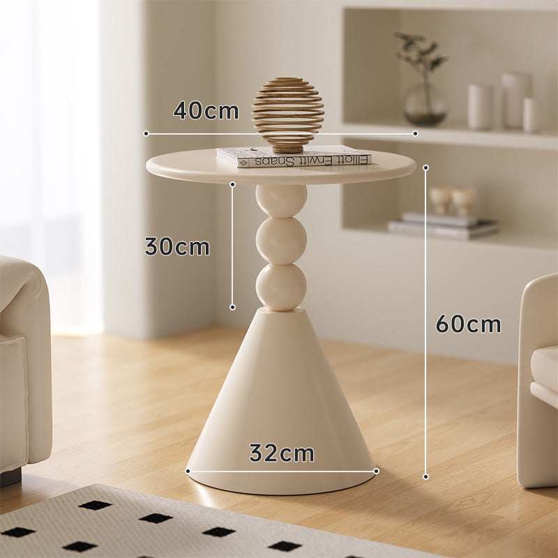 Compact Iron Balcony Table