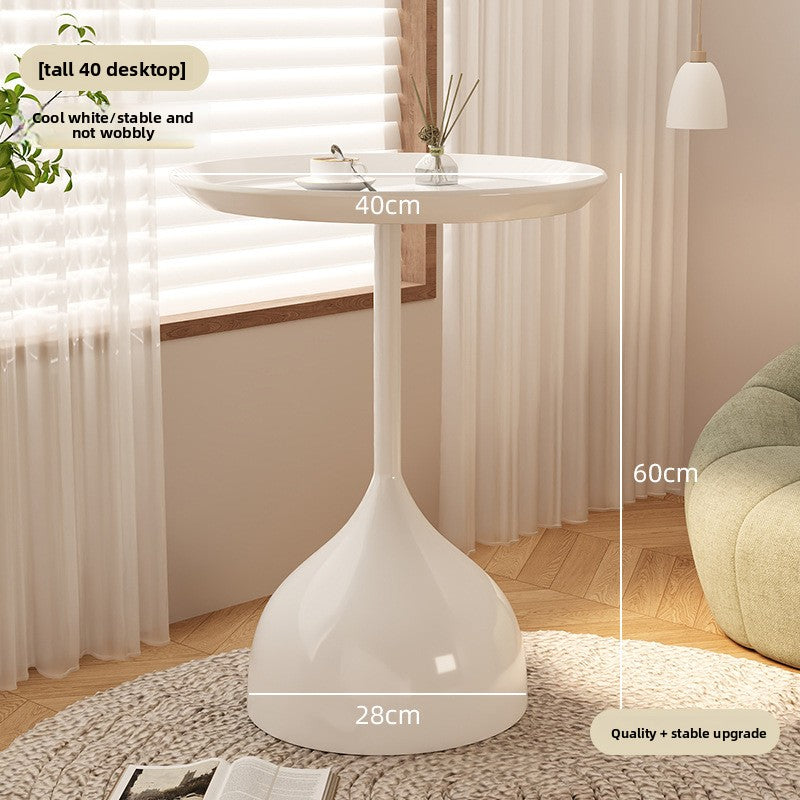 Compact Iron Balcony Table