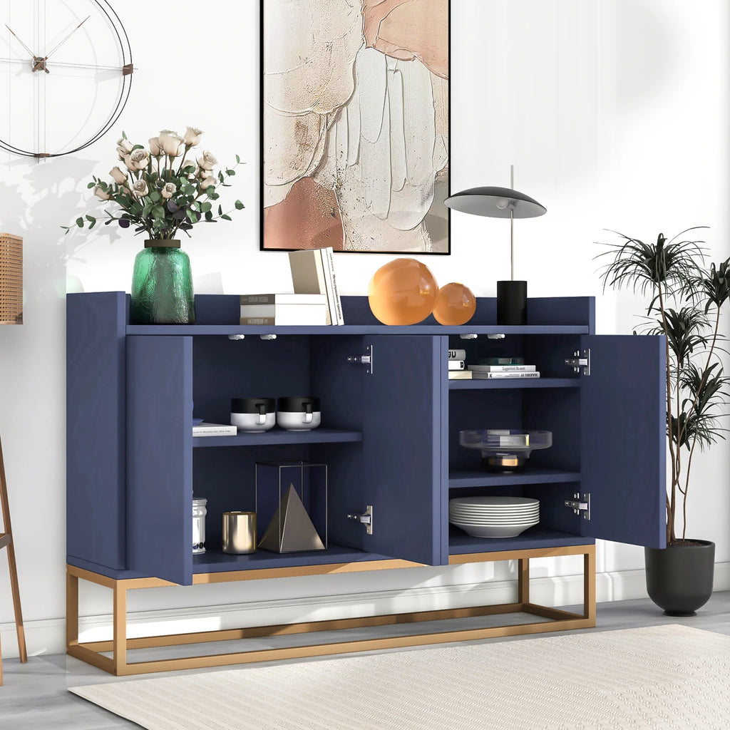 Modern 4 Doors Minimalist Chest of Drawers