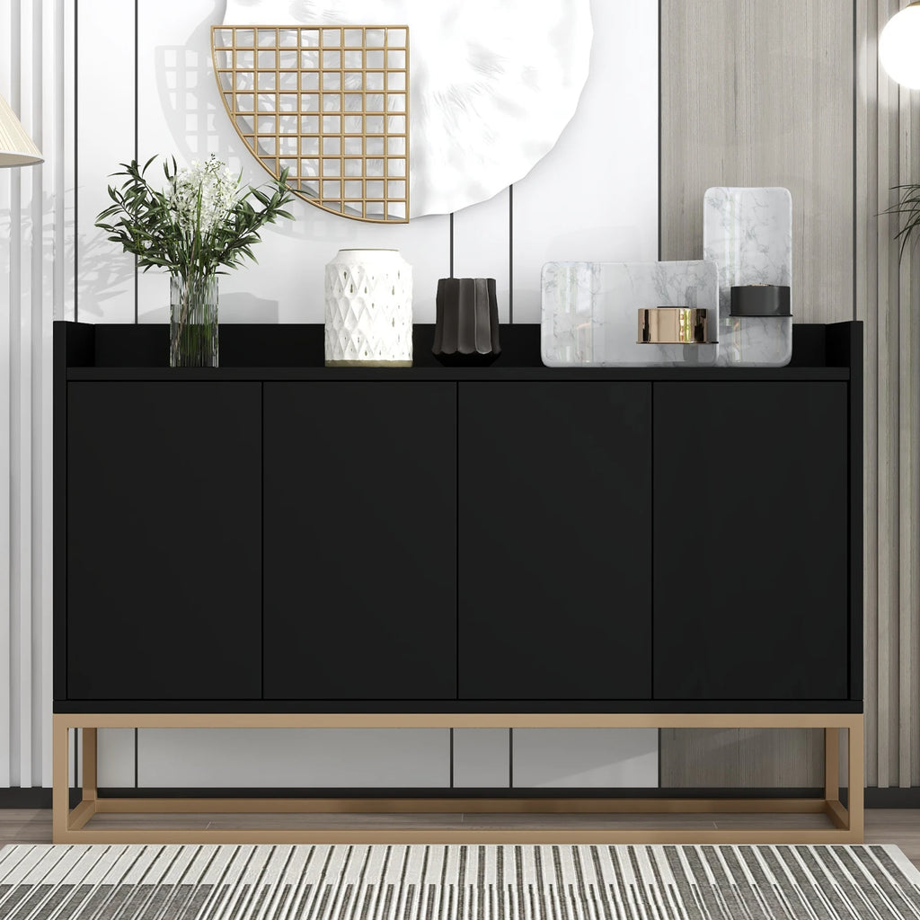 Modern 4 Doors Minimalist Chest of Drawers