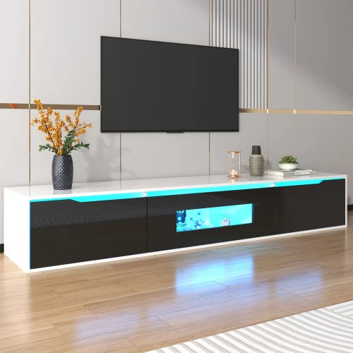 TV Bench with LED Lighting