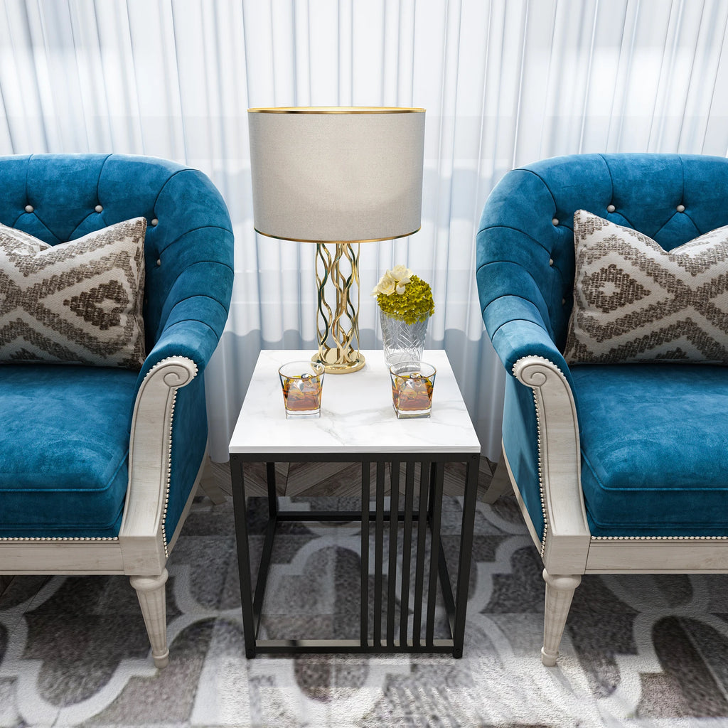 Solid Marble Sidetable