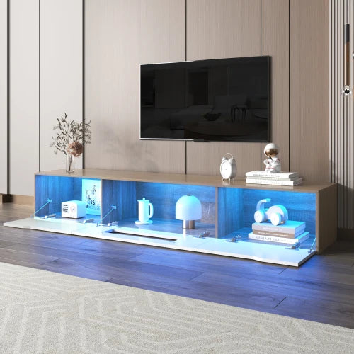 TV Bench with LED Lighting