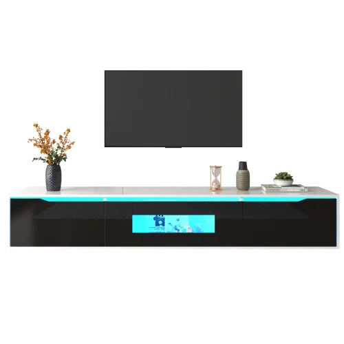 TV Bench with LED Lighting