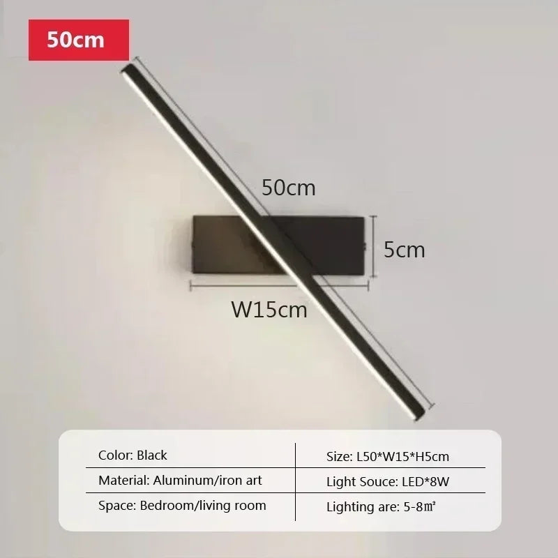 Modern Rotatable LED Wall Light – 330°
