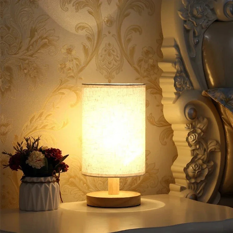 LED Bedside Table Lamp - Compact Atmosphere Lighting | LUMORA