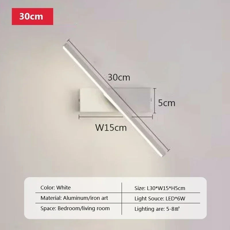 Modern Rotatable LED Wall Light – 330°