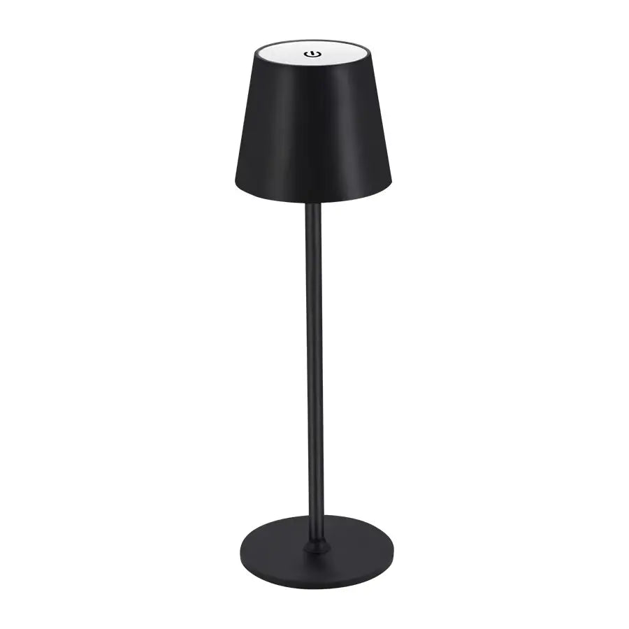 Minimalist LED Table Lamp with Touch Control - Black & White | LUMORA