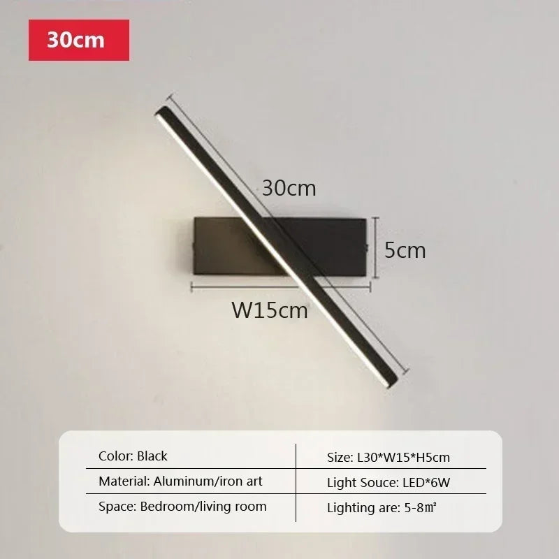 Modern Rotatable LED Wall Light – 330°