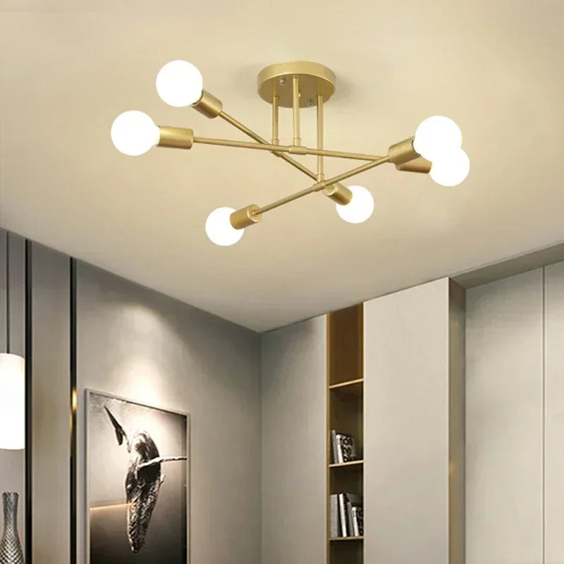 LED Ceiling Chandelier - Minimalist Design