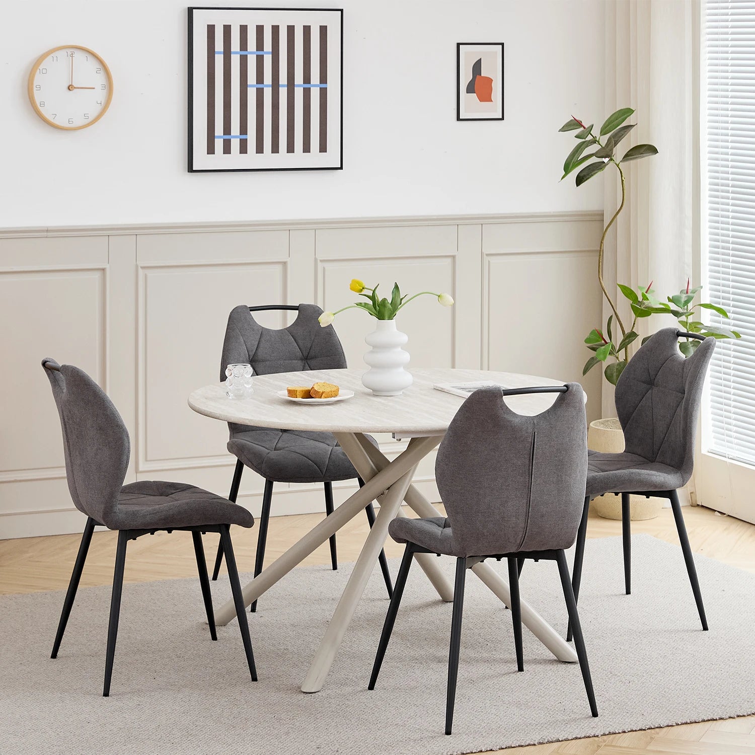 Modern Simple Round Dining Table