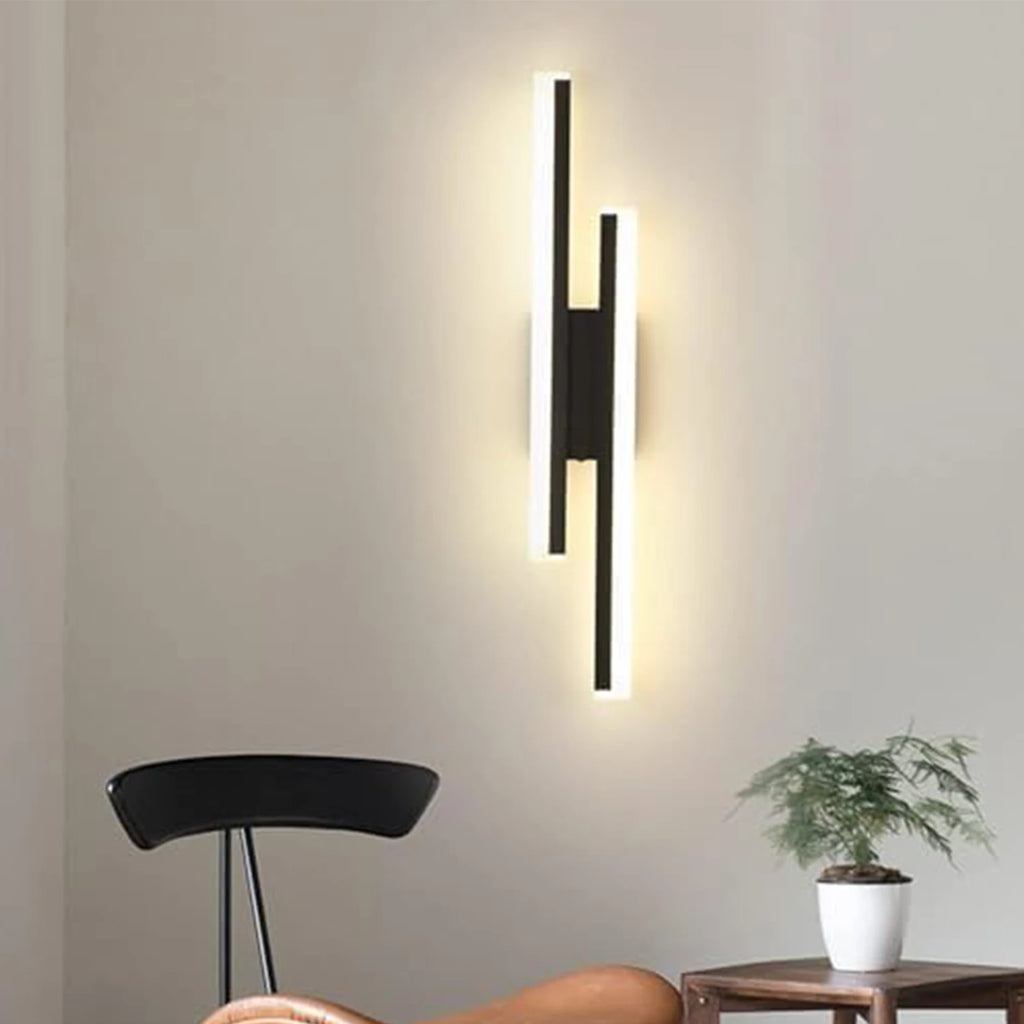 LED Wall Lamp - Modern Iron Design for Bedroom & Living Room | LUMORA
