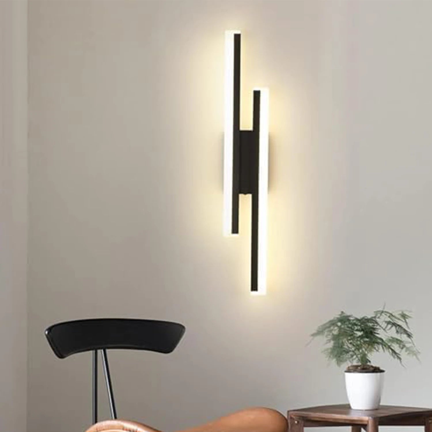 LED Wall Lamp - Modern Iron Design for Bedroom & Living Room | LUMORA