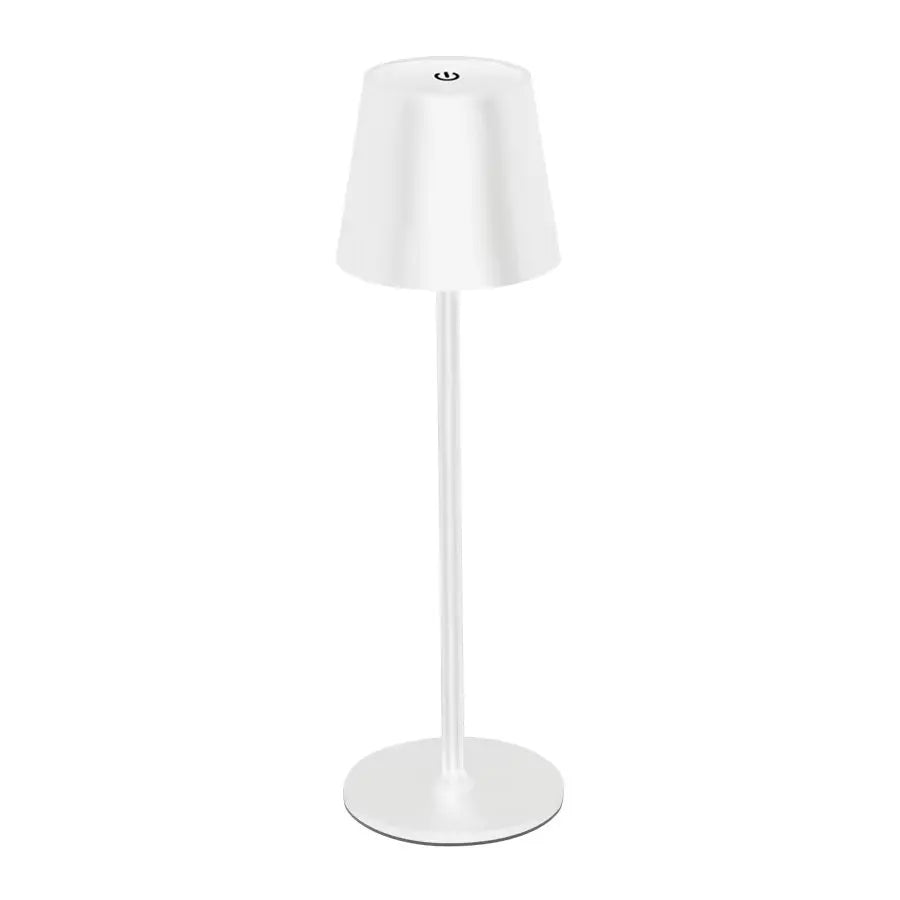 Minimalist LED Table Lamp with Touch Control - Black & White | LUMORA