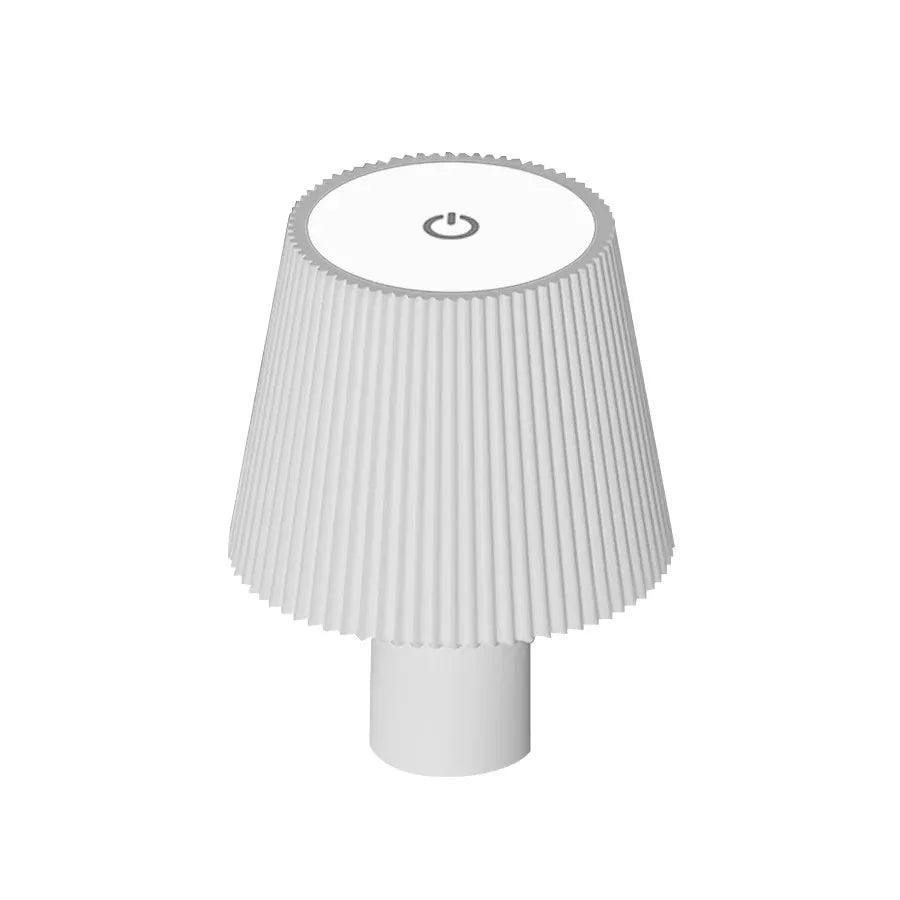 Minimalist LED Table Lamp with Touch Control - Black & White | LUMORA