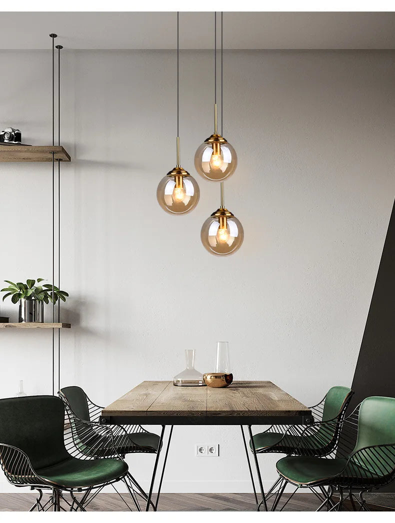 Modern Luxury Metal Chandelier Lamp