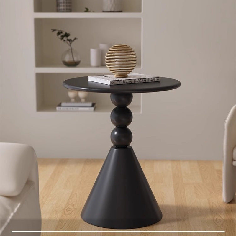 Compact Iron Balcony Table